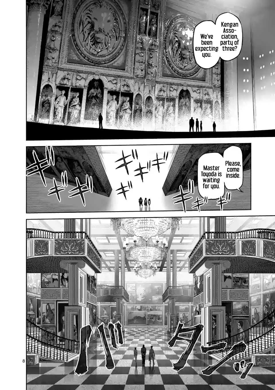 Kengan Omega Chapter 10 page 8 - Chapter 10: A Man Called Toyoda Idemitsu