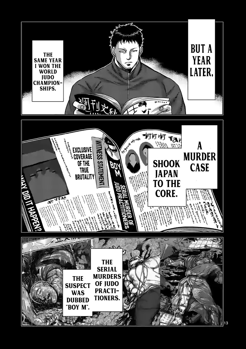 Kengan Omega Chapter 100 page 13 - Chapter 100: Boy M