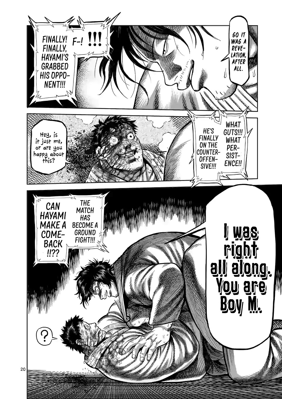 Kengan Omega Chapter 100 page 20 - Chapter 100: Boy M
