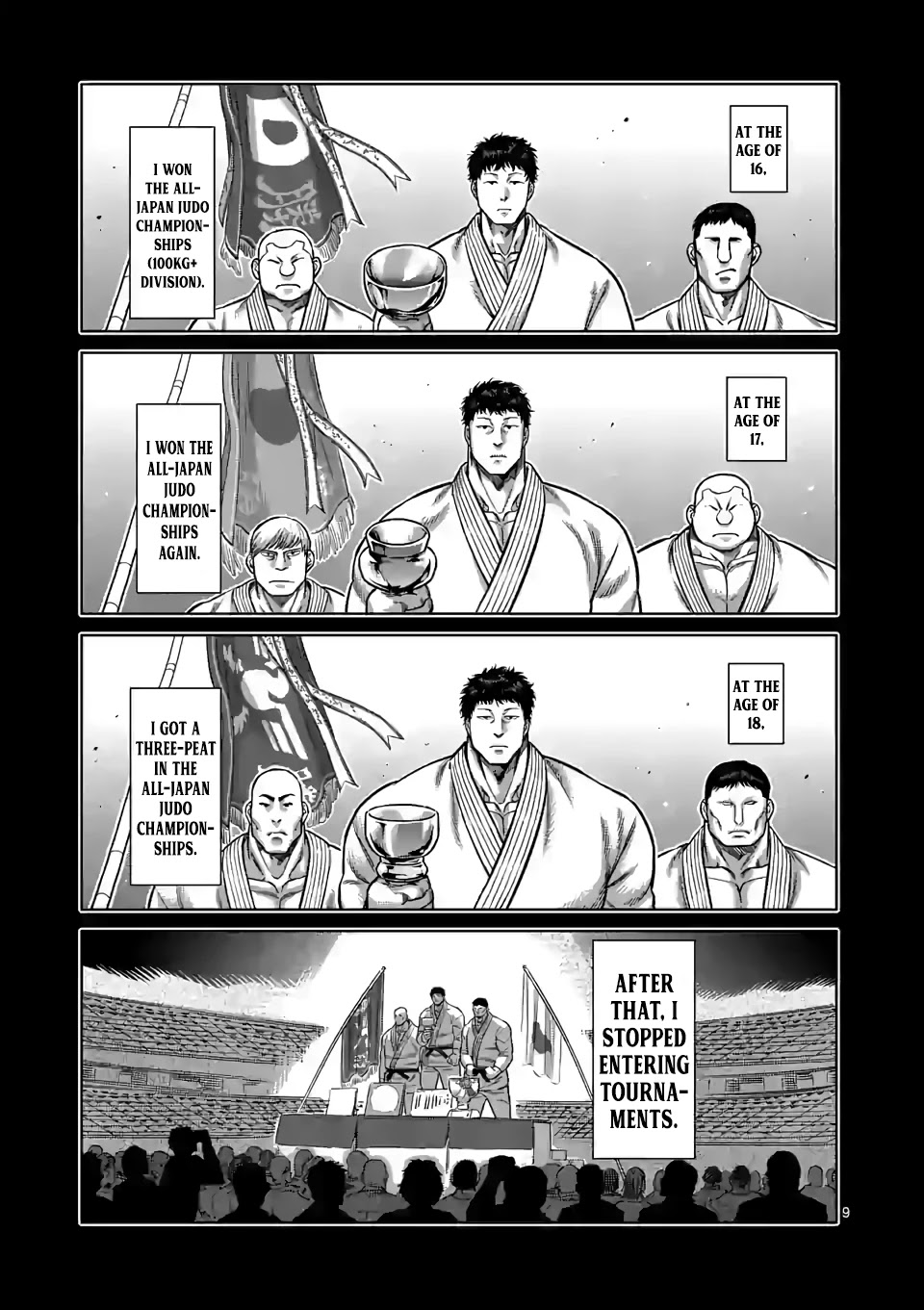Kengan Omega Chapter 100 page 9 - Chapter 100: Boy M