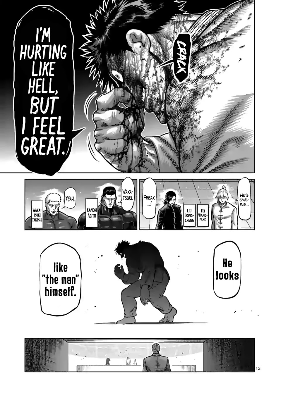 Kengan Omega Chapter 101 page 13 - Chapter 101: It's Finished