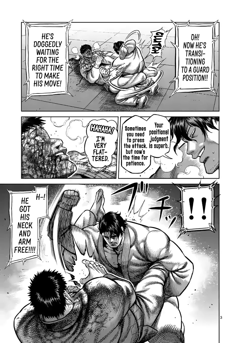 Kengan Omega Chapter 101 page 3 - Chapter 101: It's Finished