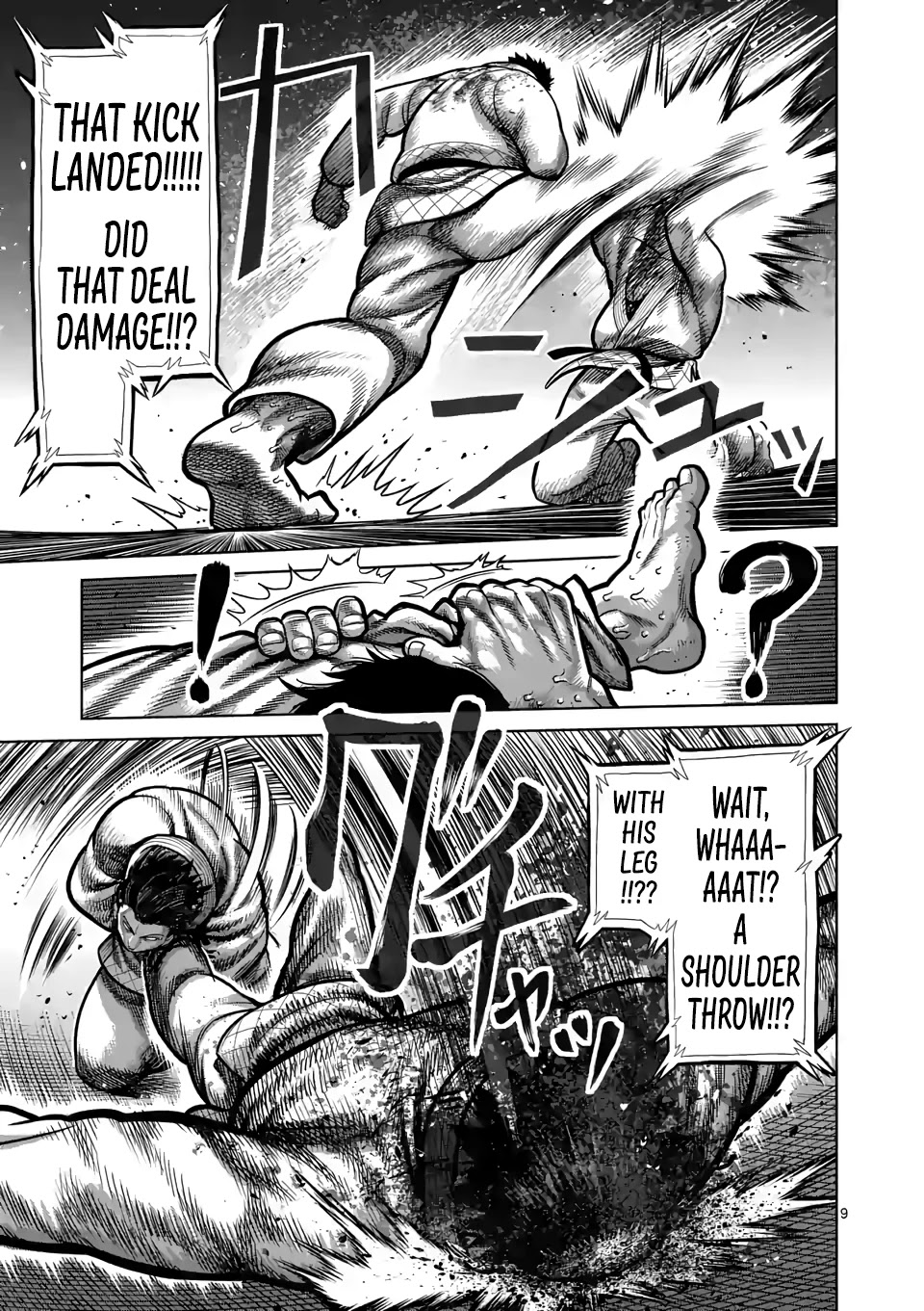 Kengan Omega Chapter 101 page 9 - Chapter 101: It's Finished