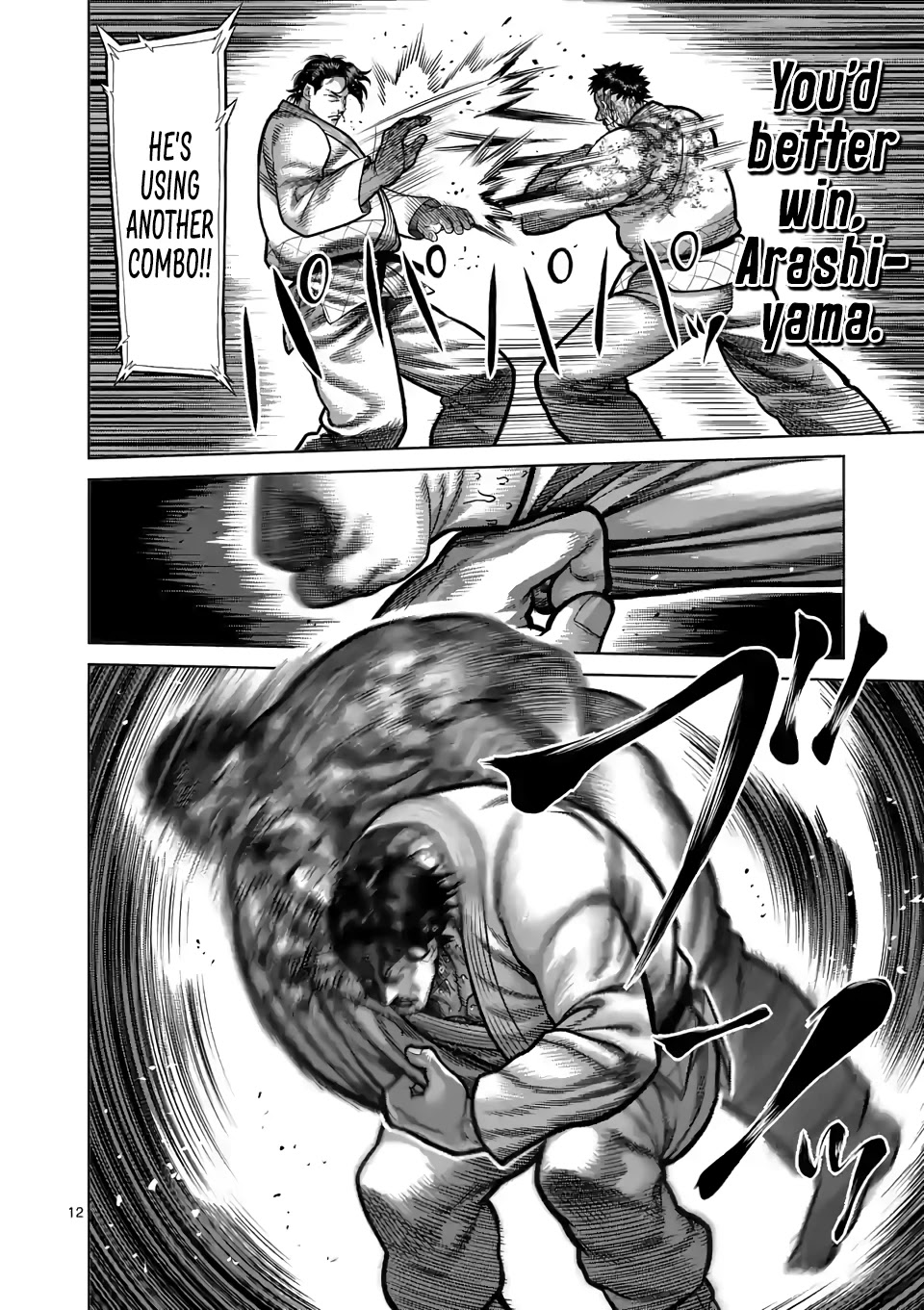 Kengan Omega Chapter 102 page 12 - Chapter 102: Poor Thing
