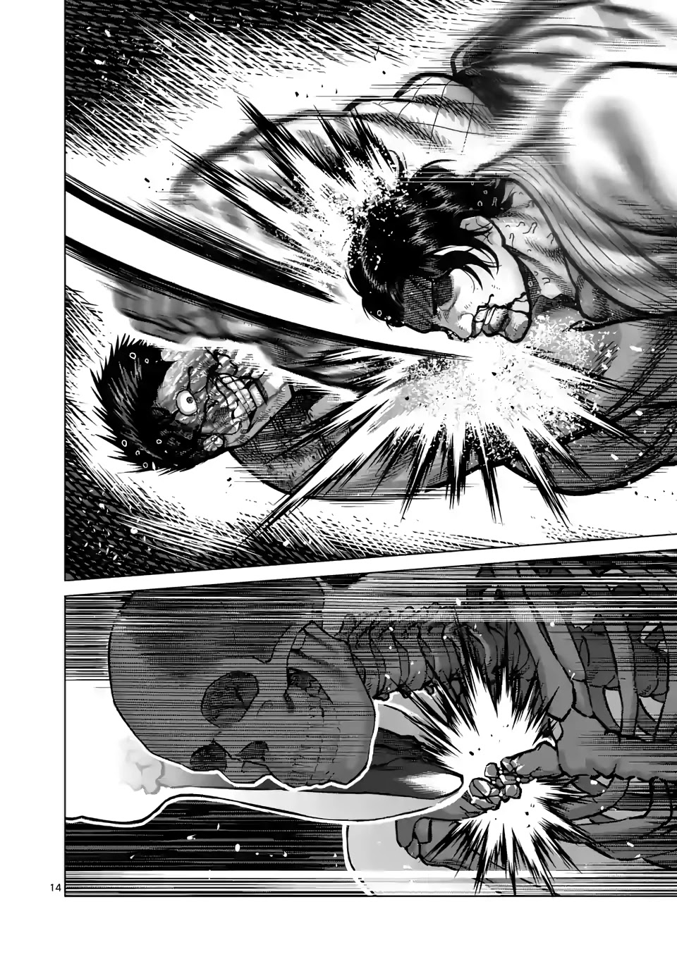 Kengan Omega Chapter 102 page 14 - Chapter 102: Poor Thing