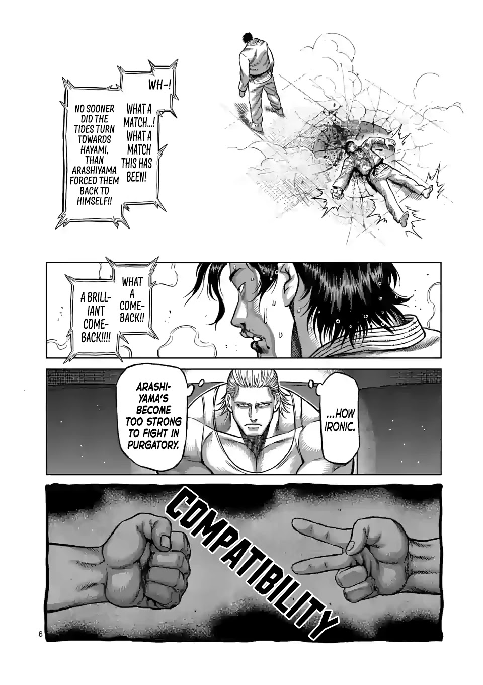 Kengan Omega Chapter 102 page 6 - Chapter 102: Poor Thing