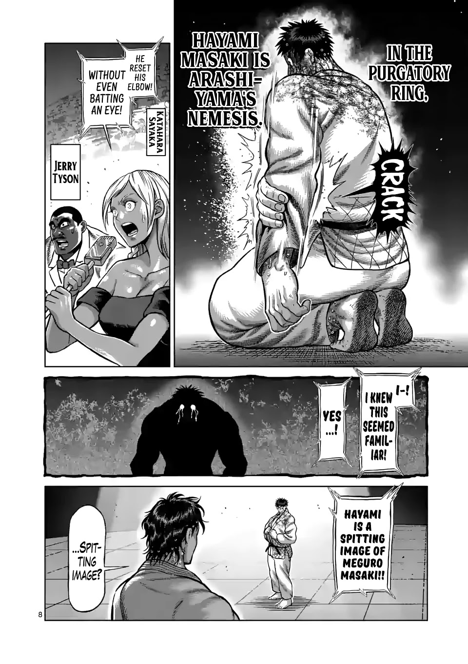 Kengan Omega Chapter 102 page 8 - Chapter 102: Poor Thing
