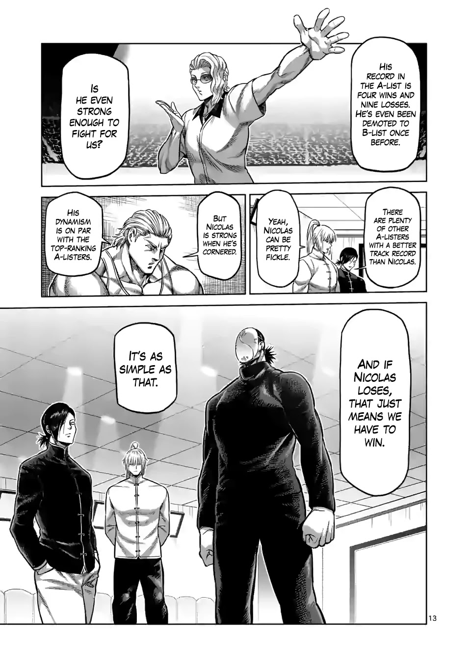 Kengan Omega Chapter 103 page 13 - Chapter 103