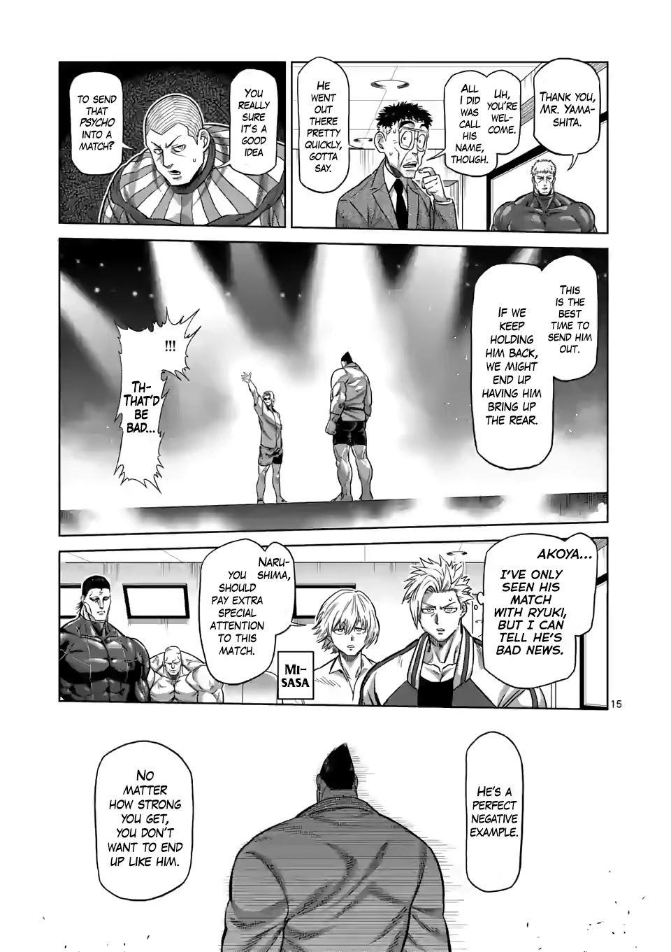 Kengan Omega Chapter 103 page 15 - Chapter 103