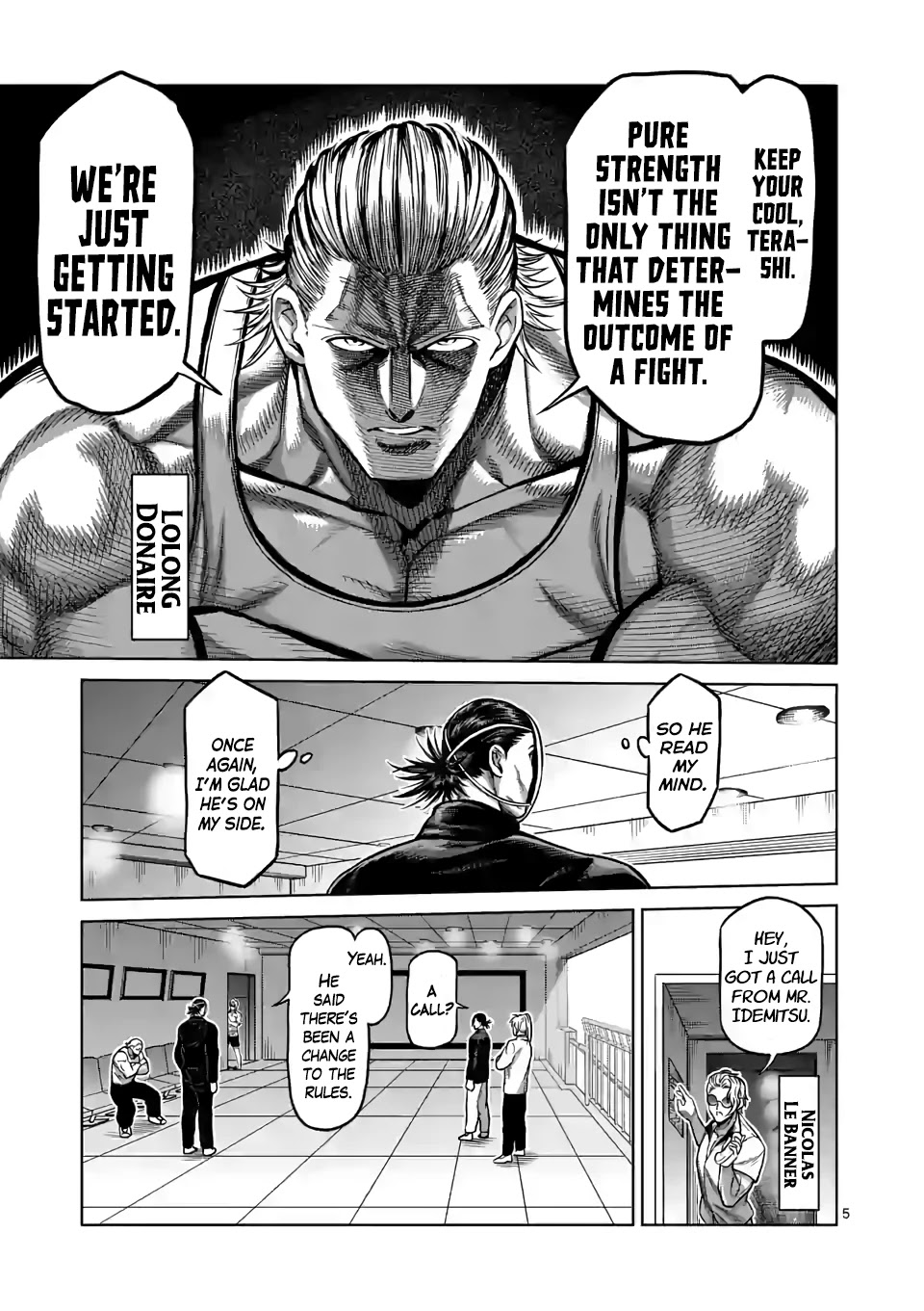 Kengan Omega Chapter 103 page 5 - Chapter 103
