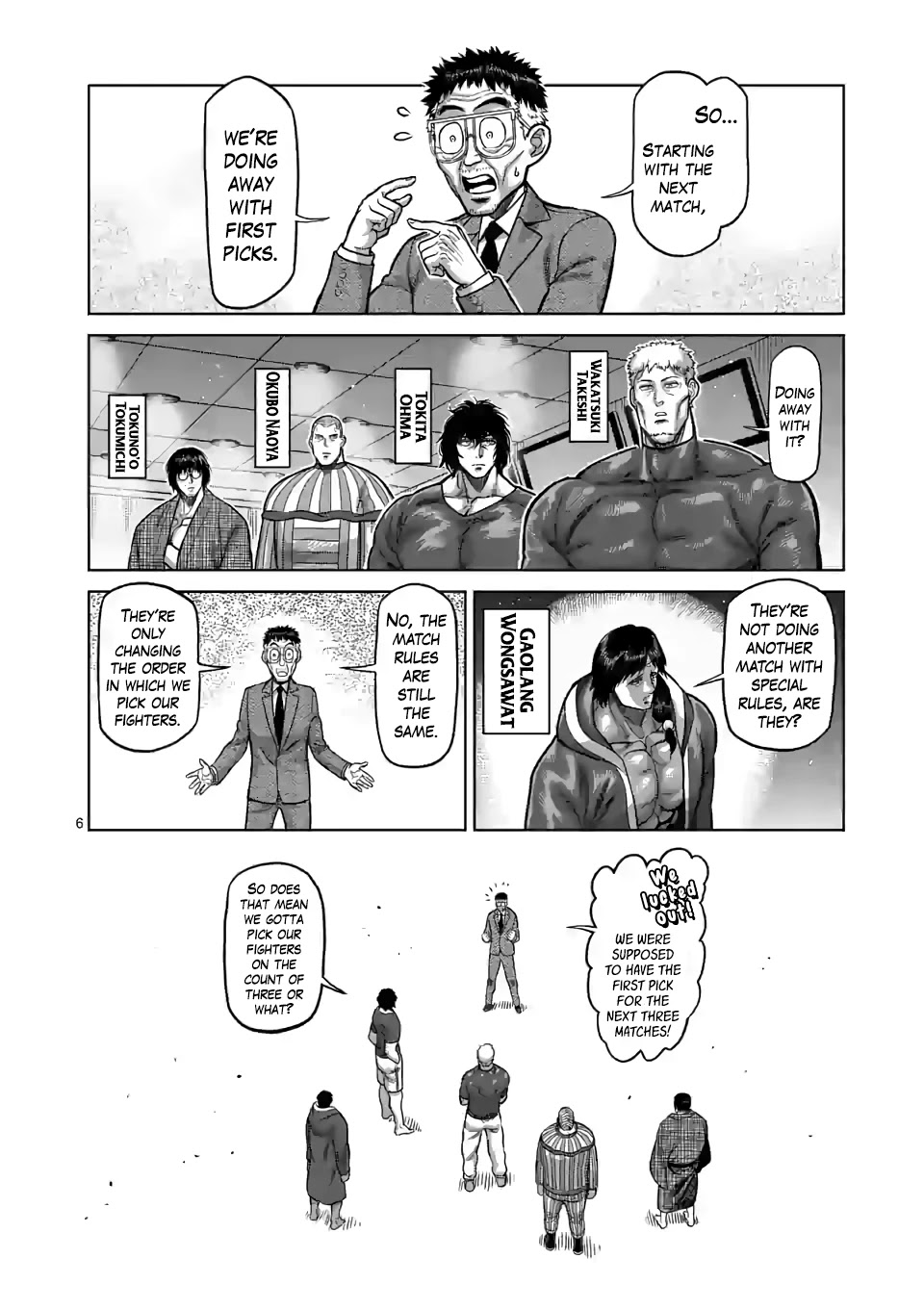 Kengan Omega Chapter 103 page 6 - Chapter 103