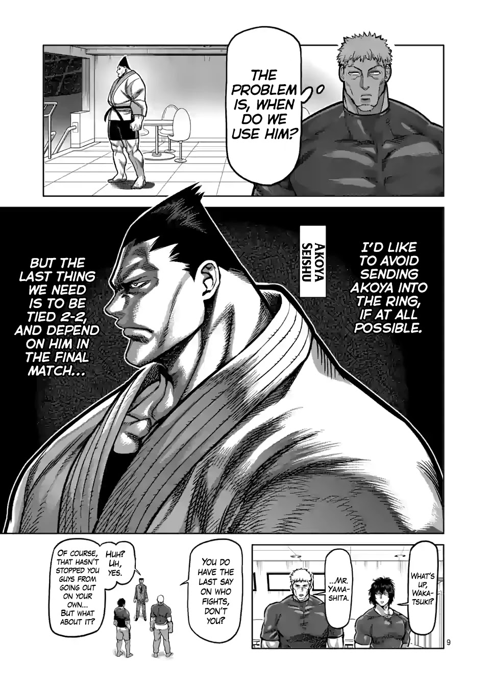 Kengan Omega Chapter 103 page 9 - Chapter 103