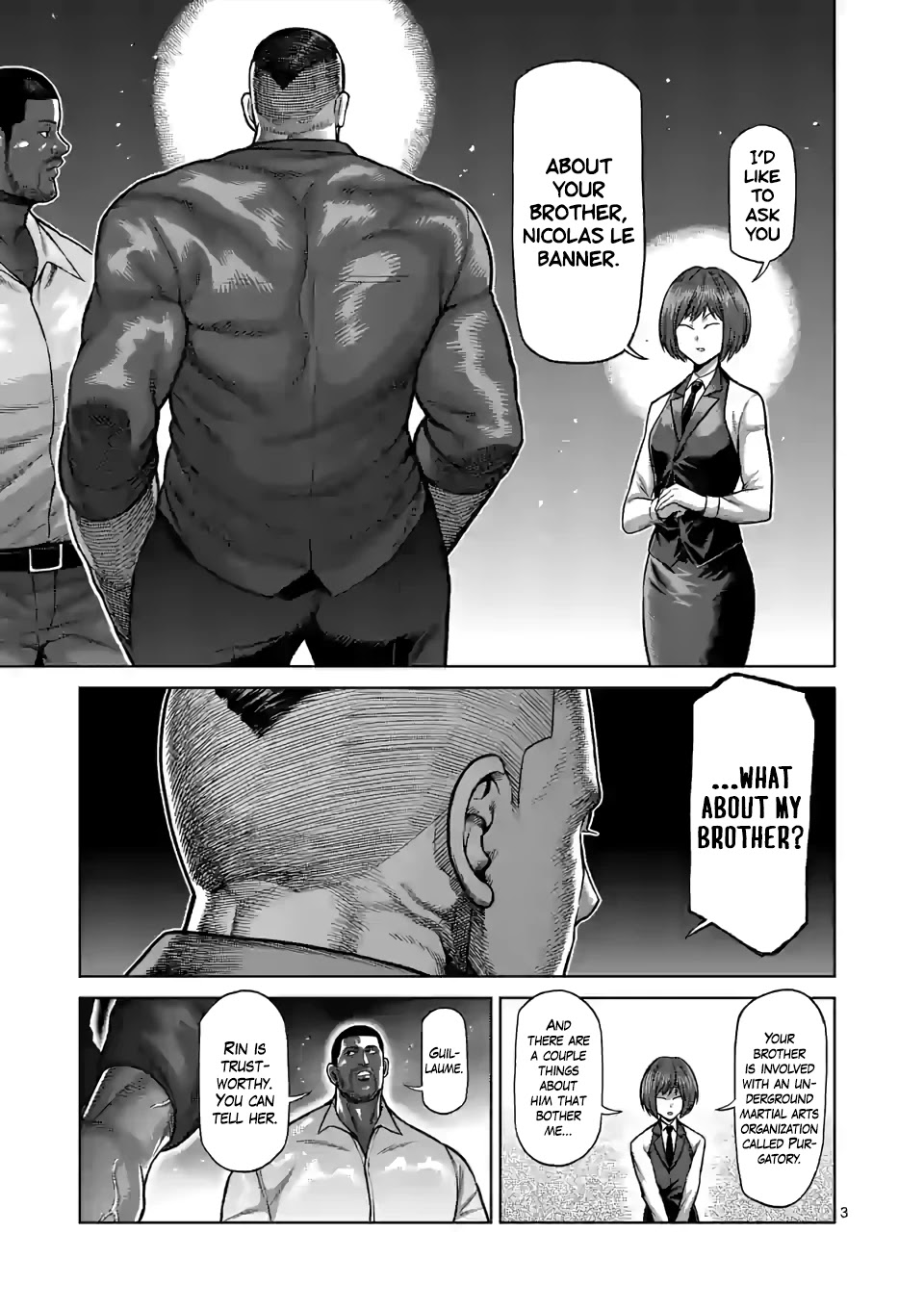 Kengan Omega Chapter 104 page 3 - Chapter 104