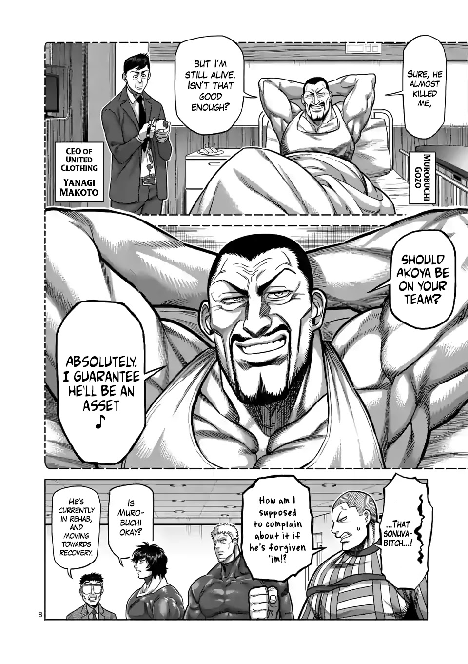 Kengan Omega Chapter 104 page 8 - Chapter 104