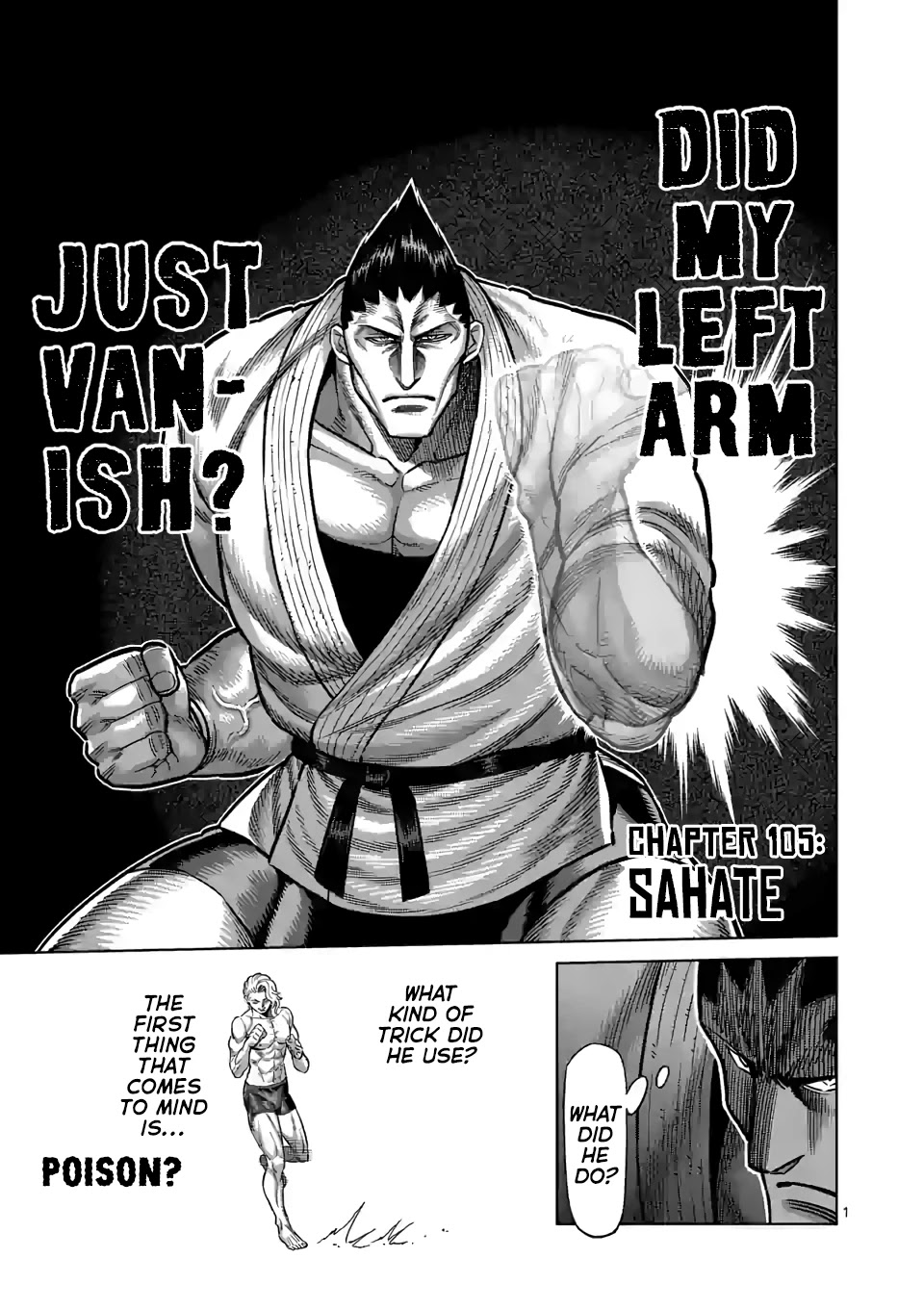 Kengan Omega Chapter 105 page 1 - Chapter 105