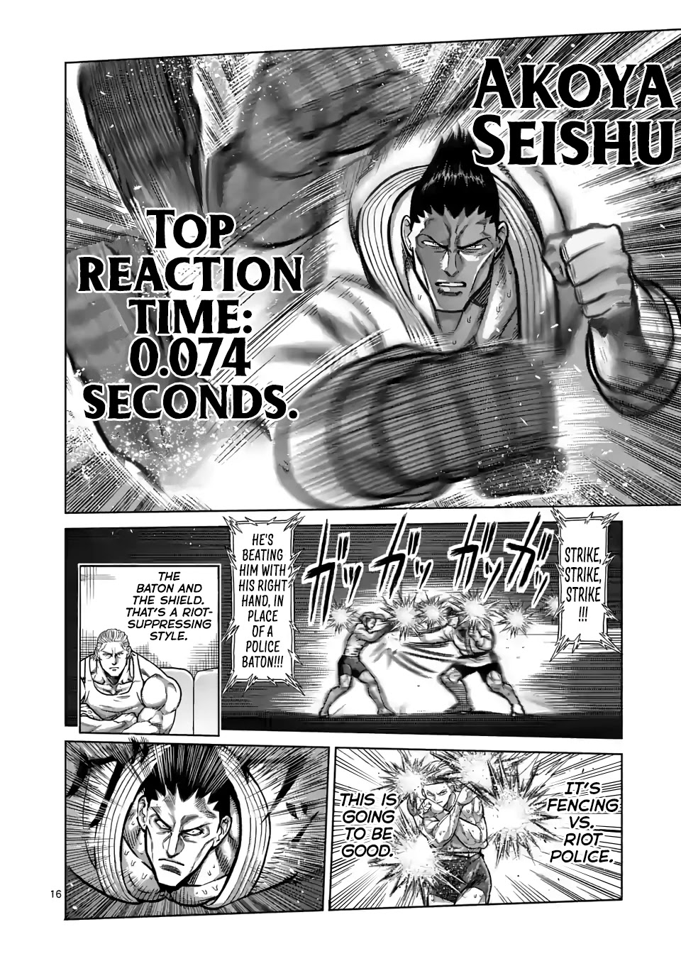 Kengan Omega Chapter 105 page 16 - Chapter 105