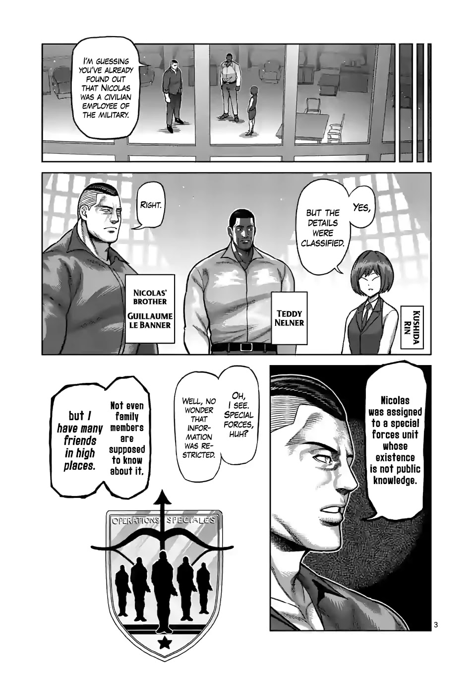 Kengan Omega Chapter 105 page 3 - Chapter 105