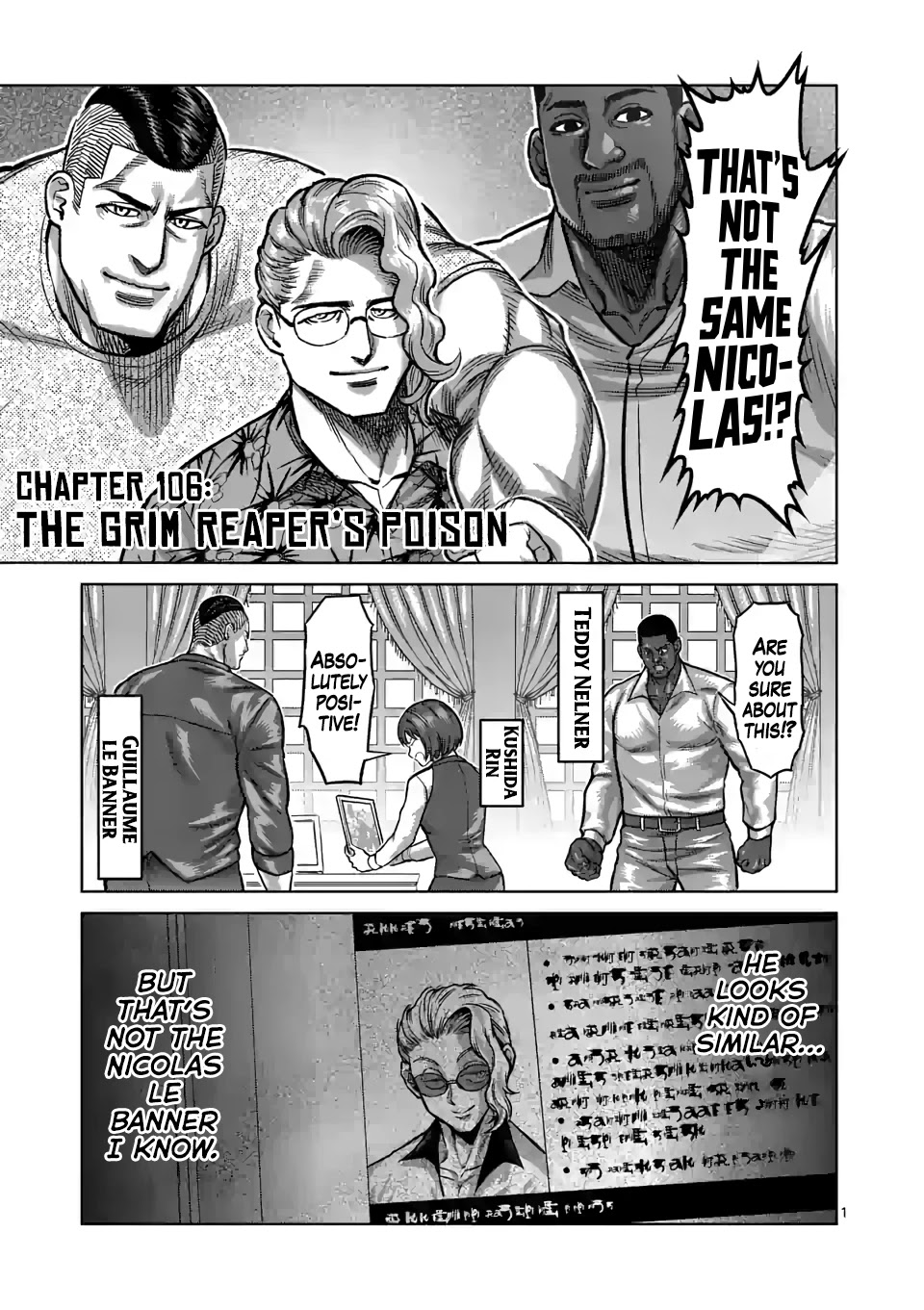 Kengan Omega Chapter 106 page 1 - Chapter 106