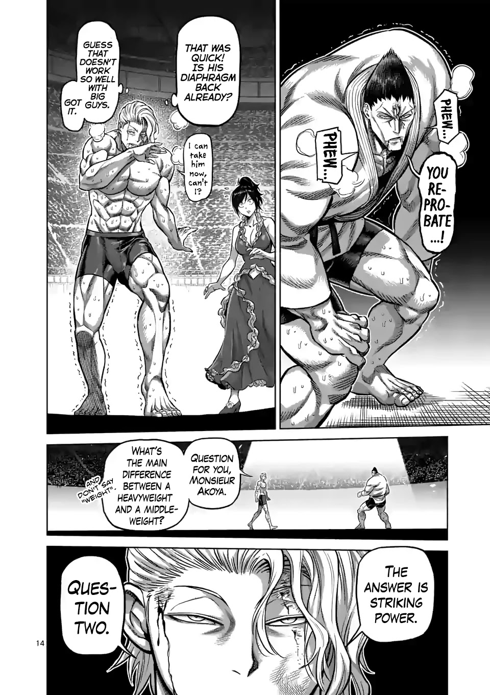 Kengan Omega Chapter 106 page 14 - Chapter 106