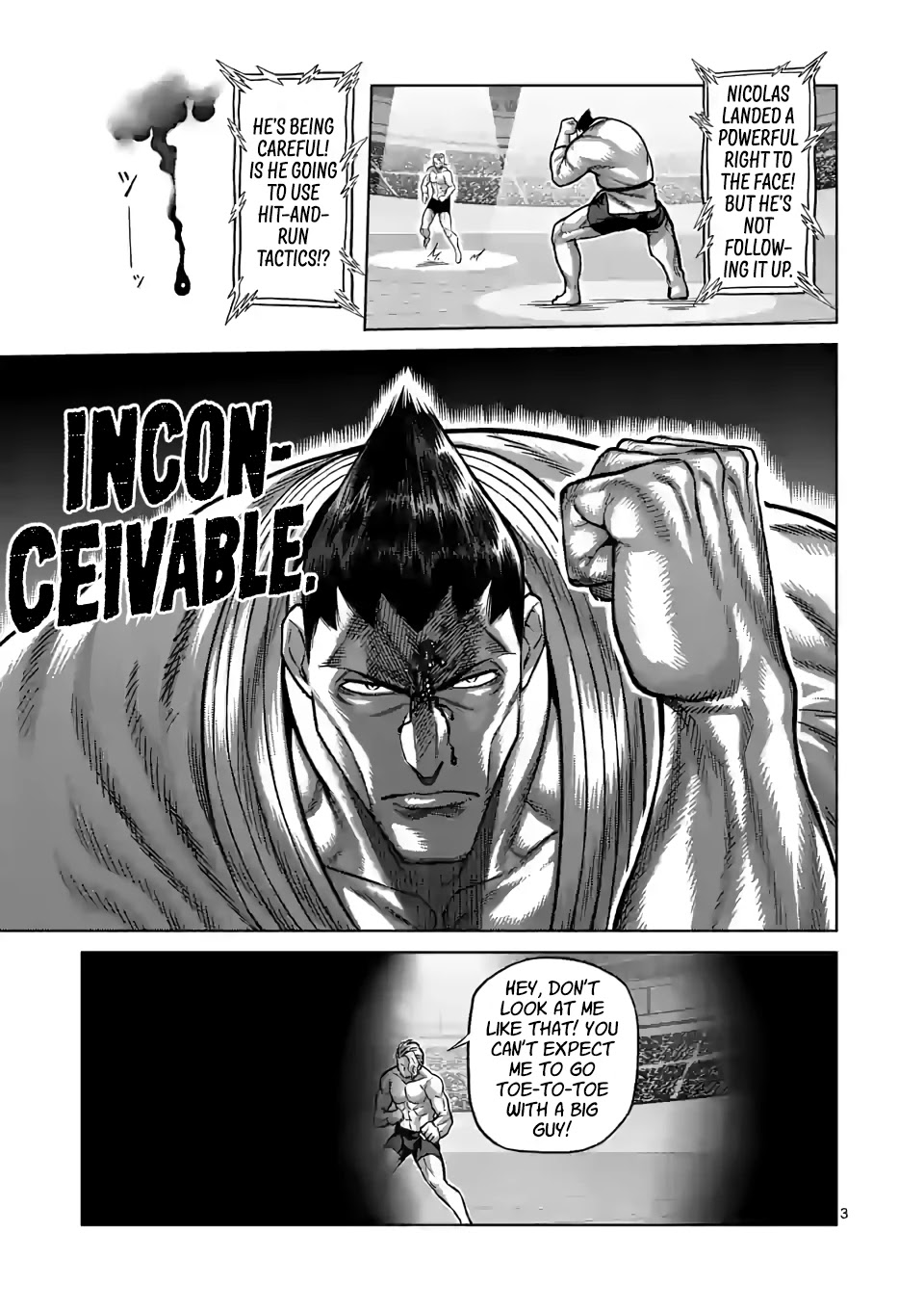 Kengan Omega Chapter 106 page 3 - Chapter 106