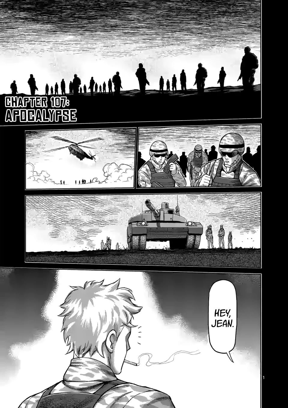 Kengan Omega Chapter 107 page 1 - Chapter 107