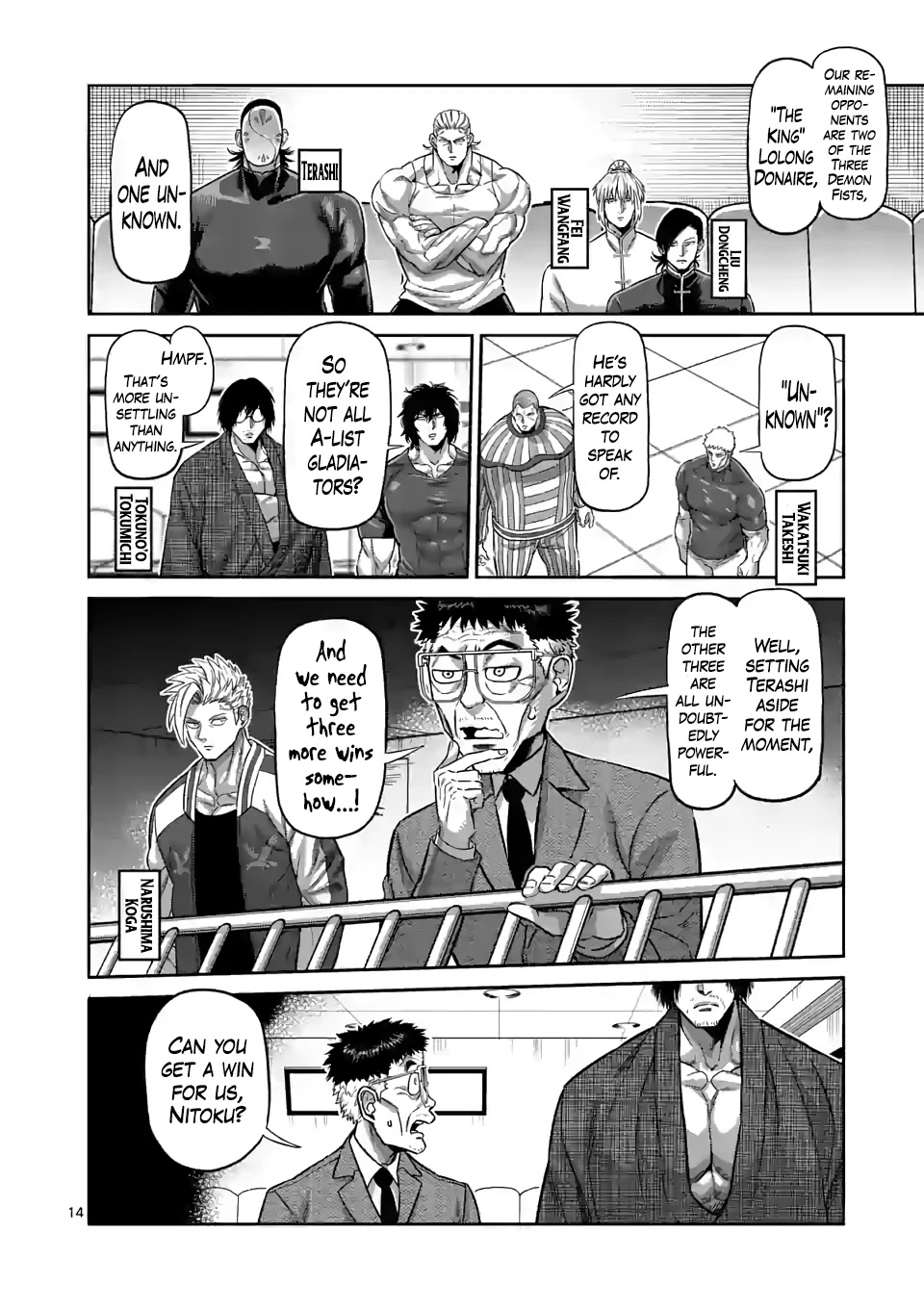 Kengan Omega Chapter 109 page 14 - Chapter 109