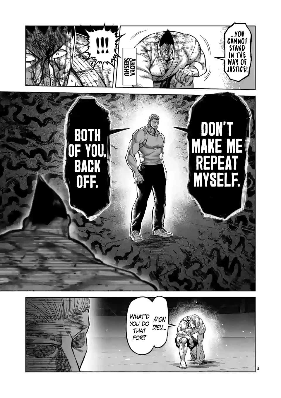 Kengan Omega Chapter 109 page 3 - Chapter 109