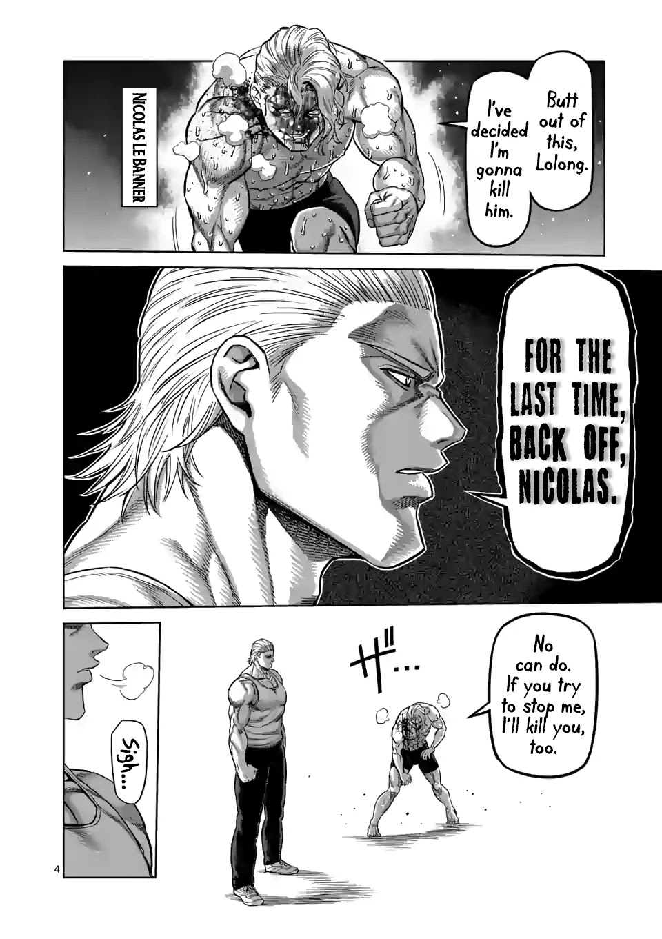 Kengan Omega Chapter 109 page 4 - Chapter 109