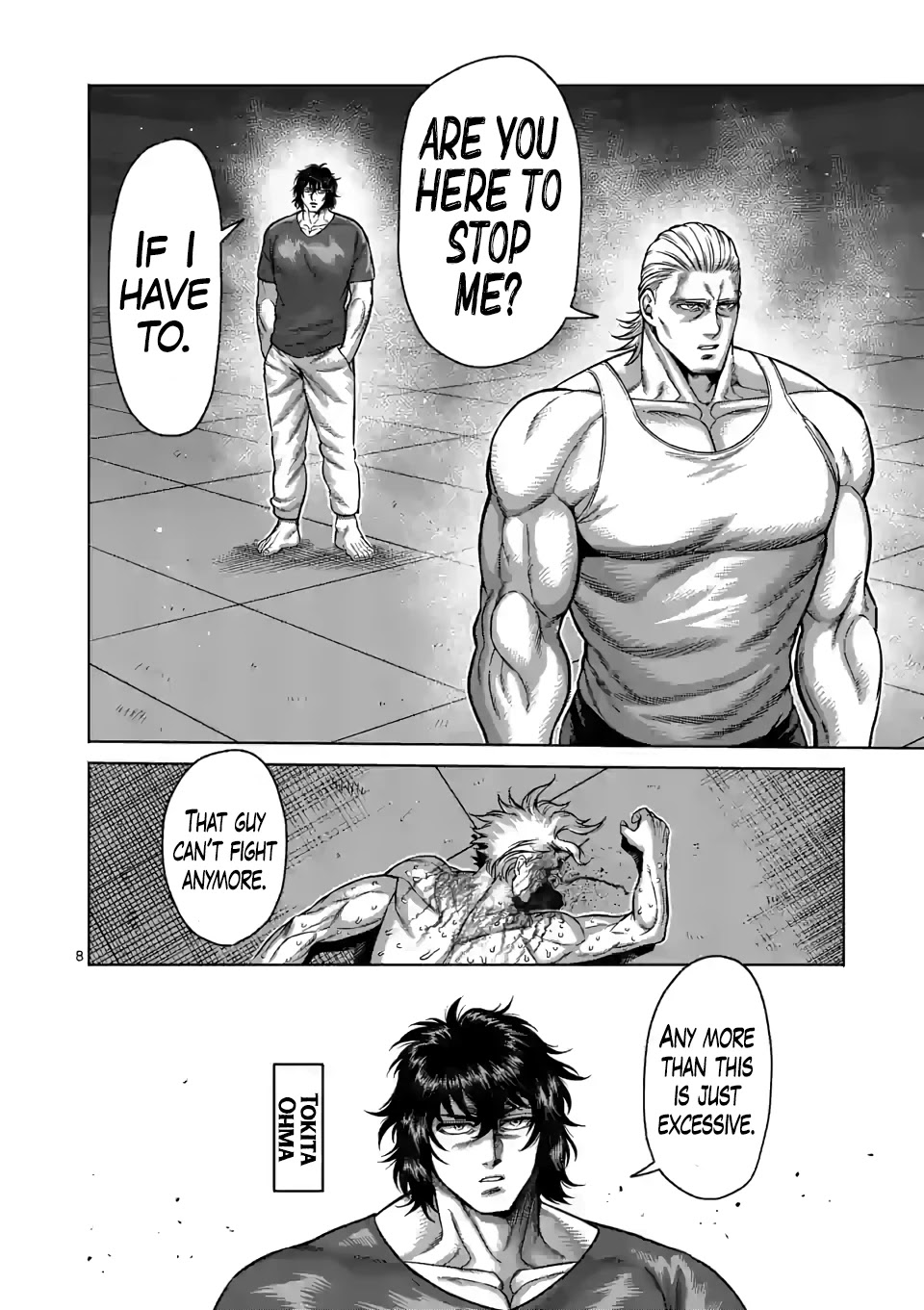 Kengan Omega Chapter 109 page 8 - Chapter 109