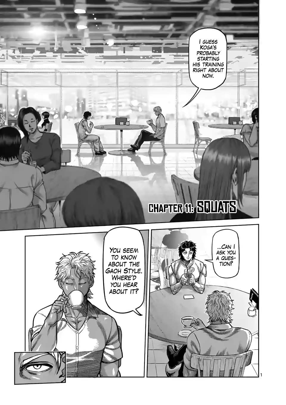Kengan Omega Chapter 11 page 1 - Chapter 11: Squats