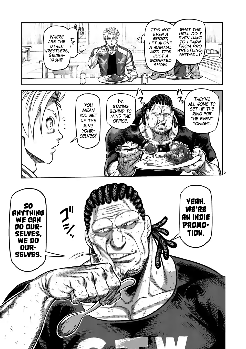 Kengan Omega Chapter 11 page 5 - Chapter 11: Squats