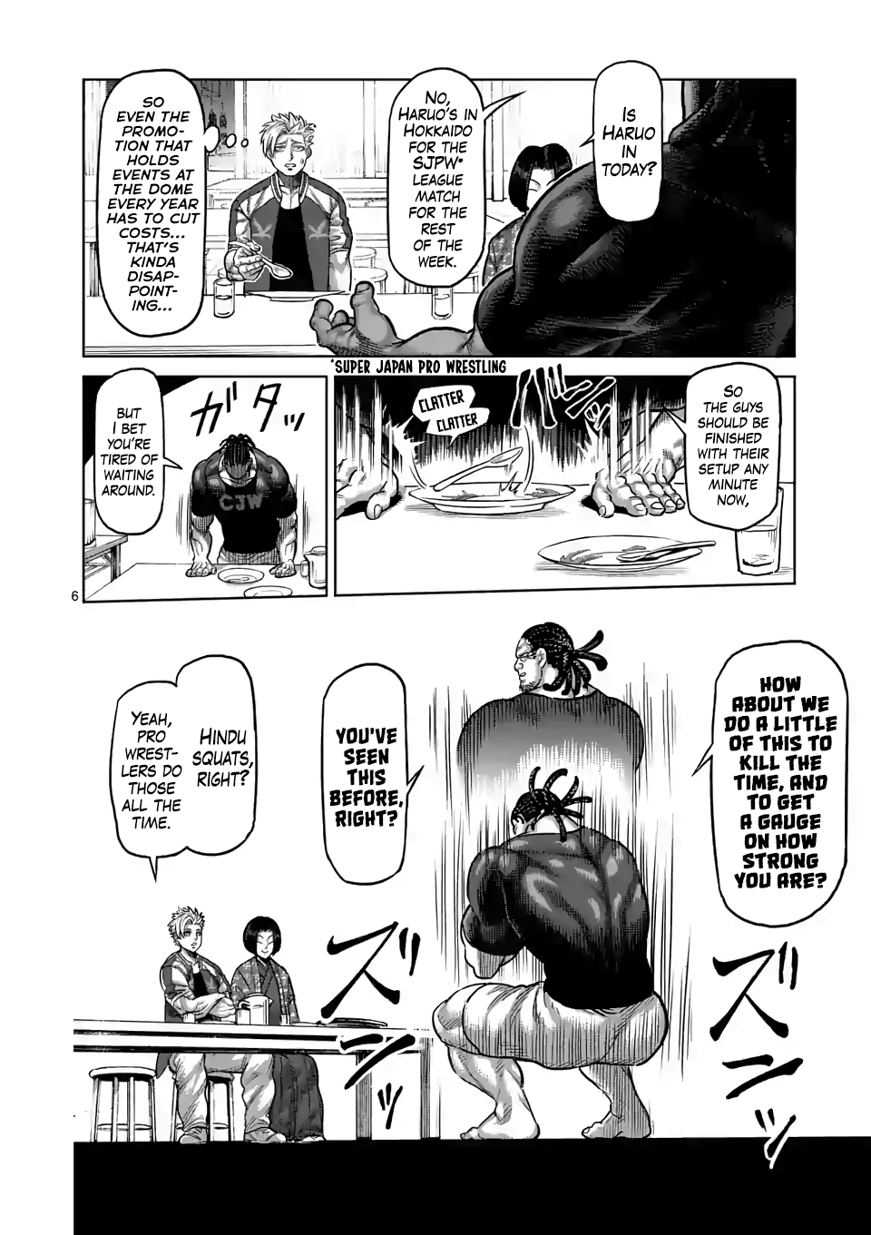 Kengan Omega Chapter 11 page 6 - Chapter 11: Squats