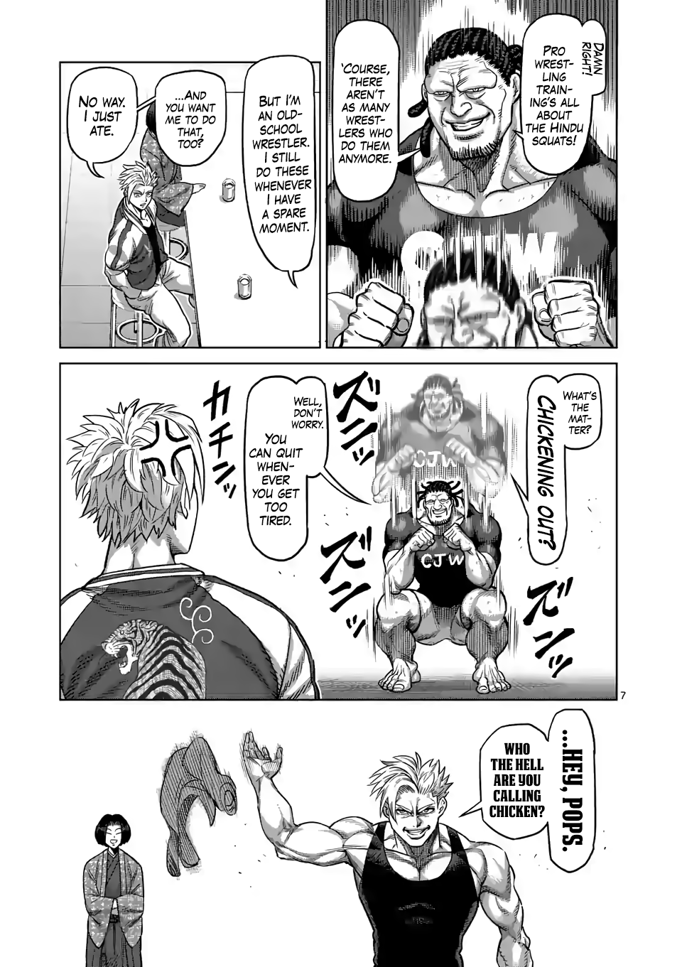 Kengan Omega Chapter 11 page 7 - Chapter 11: Squats