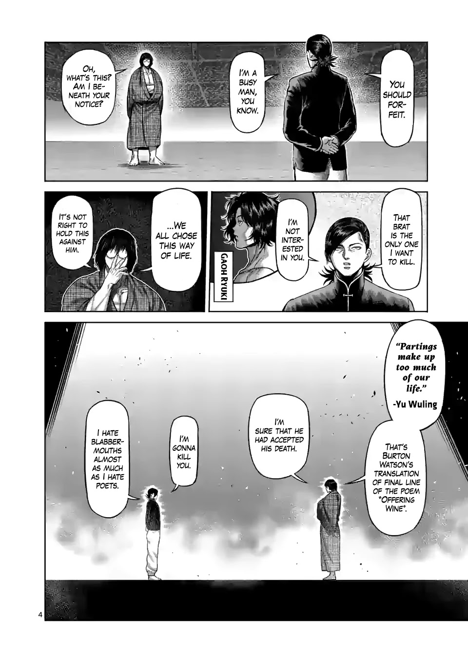 Kengan Omega Chapter 110 page 4 - Chapter 110