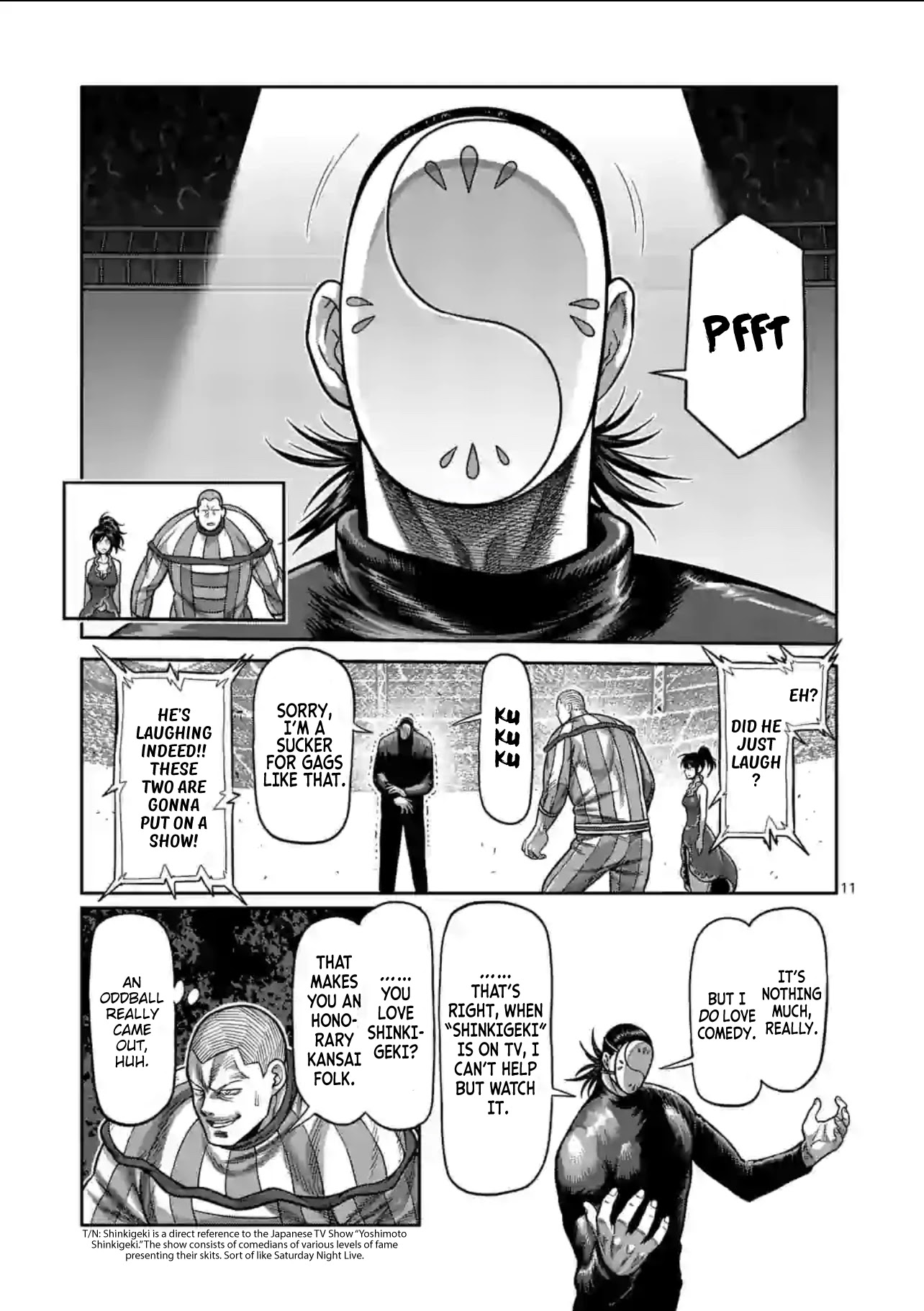 Kengan Omega Chapter 115 page 11 - Chapter 115