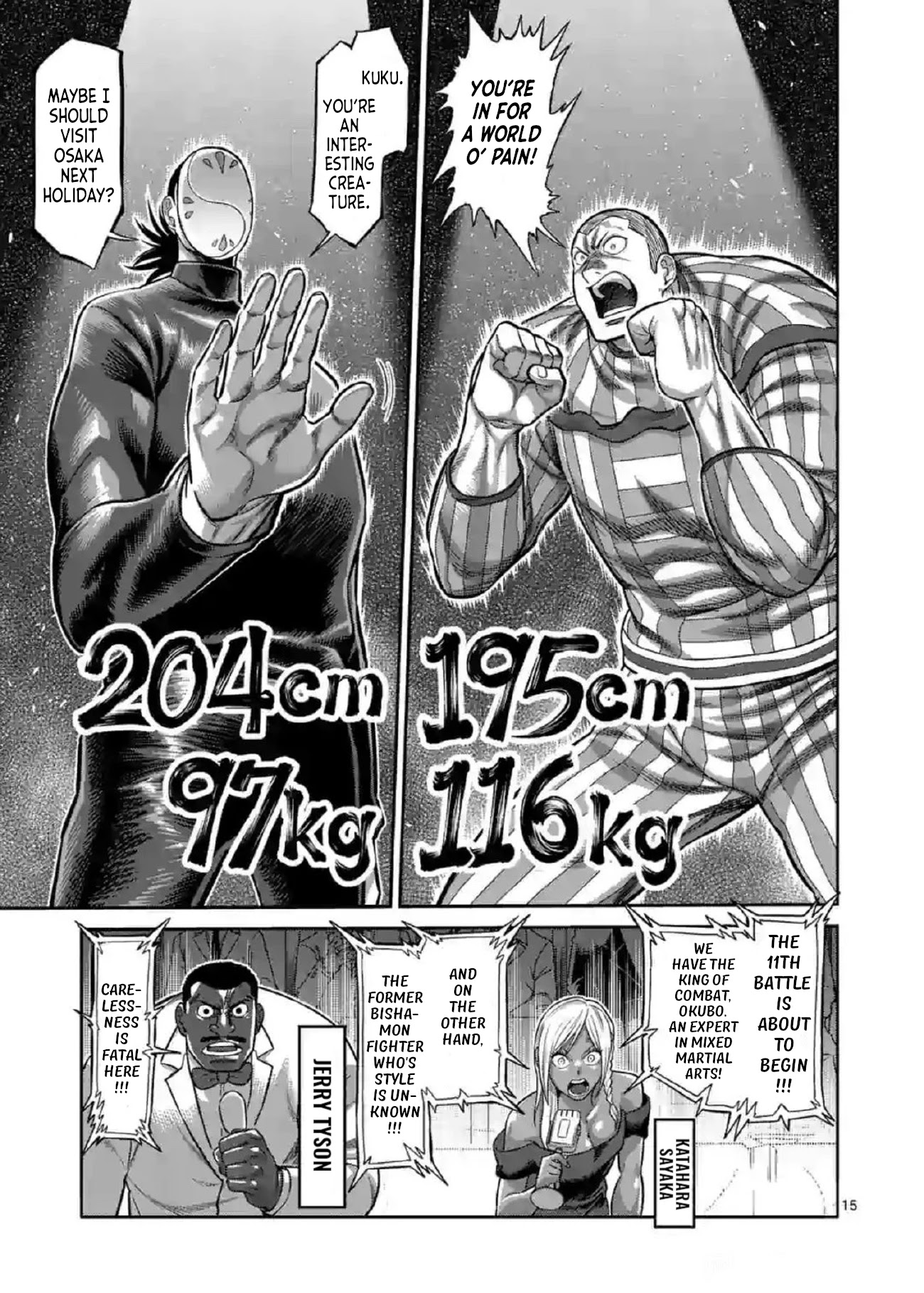 Kengan Omega Chapter 115 page 15 - Chapter 115