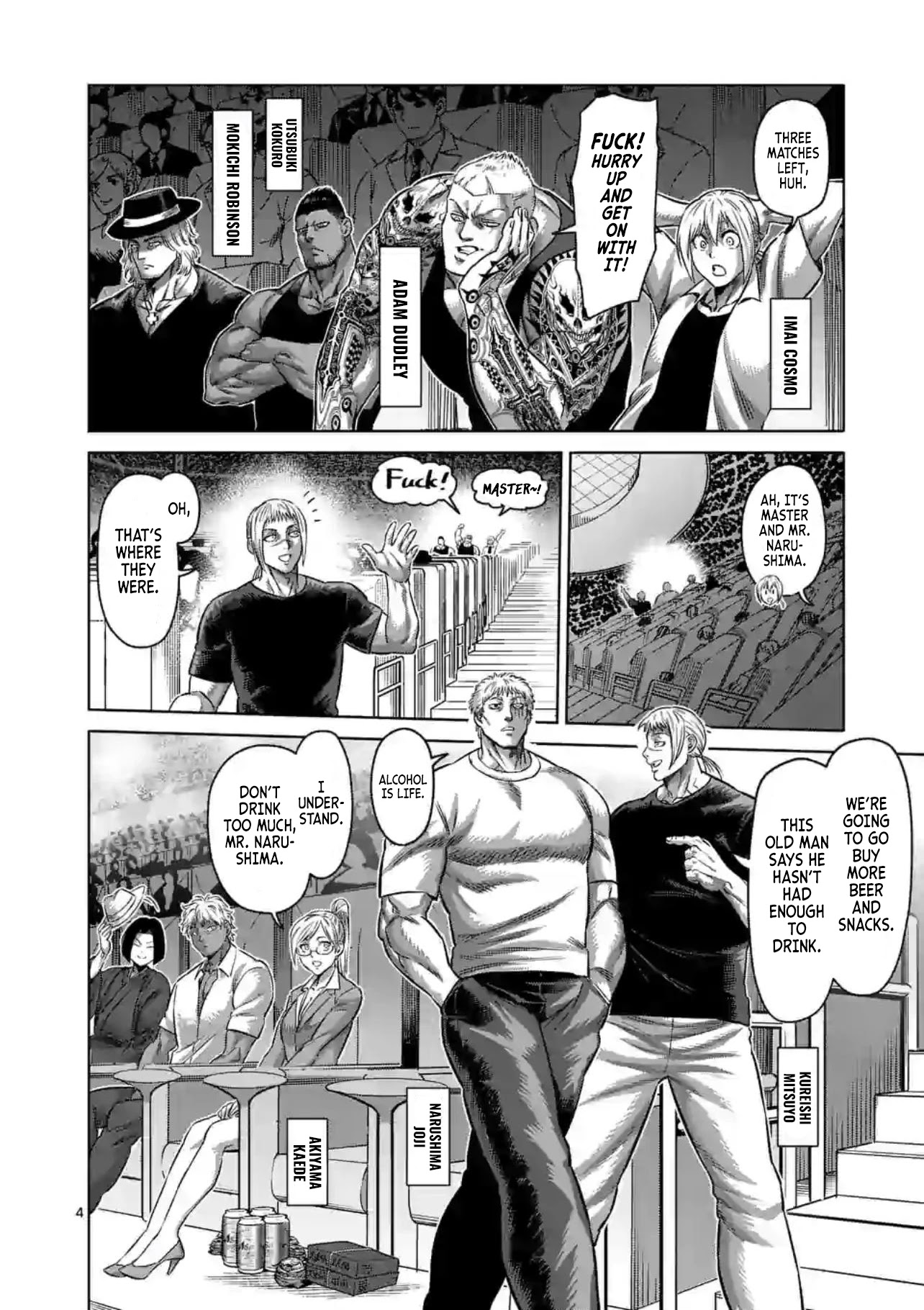 Kengan Omega Chapter 115 page 4 - Chapter 115