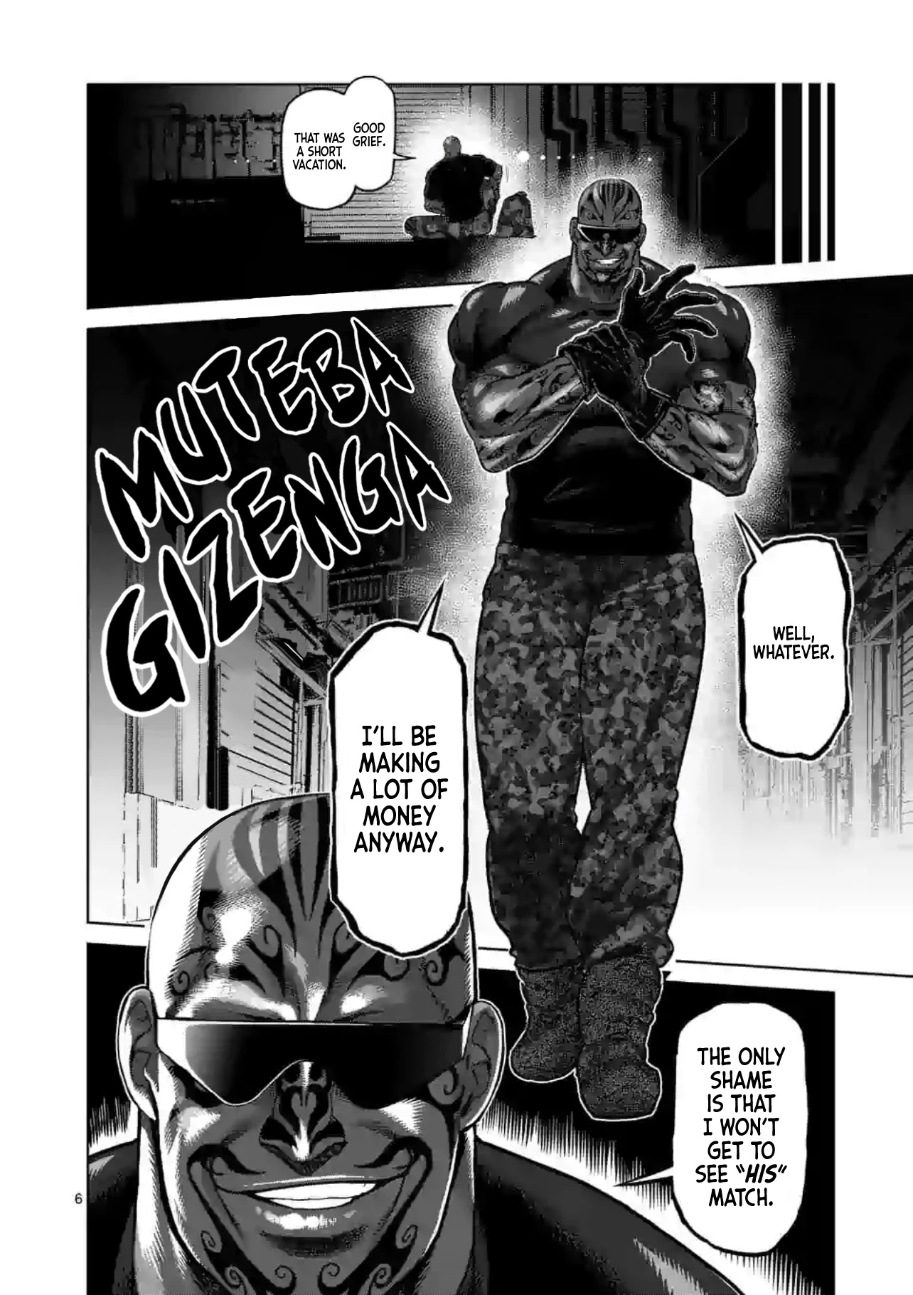 Kengan Omega Chapter 115 page 6 - Chapter 115