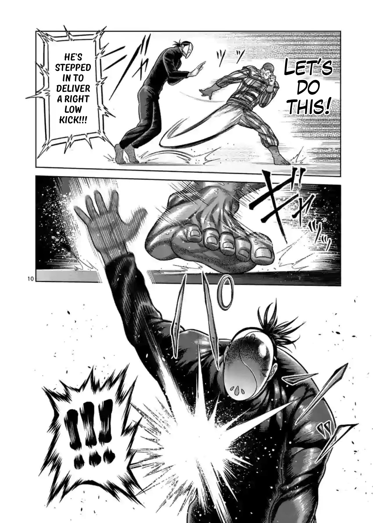 Kengan Omega Chapter 116 page 10 - Chapter 116: The Legend of the Mask