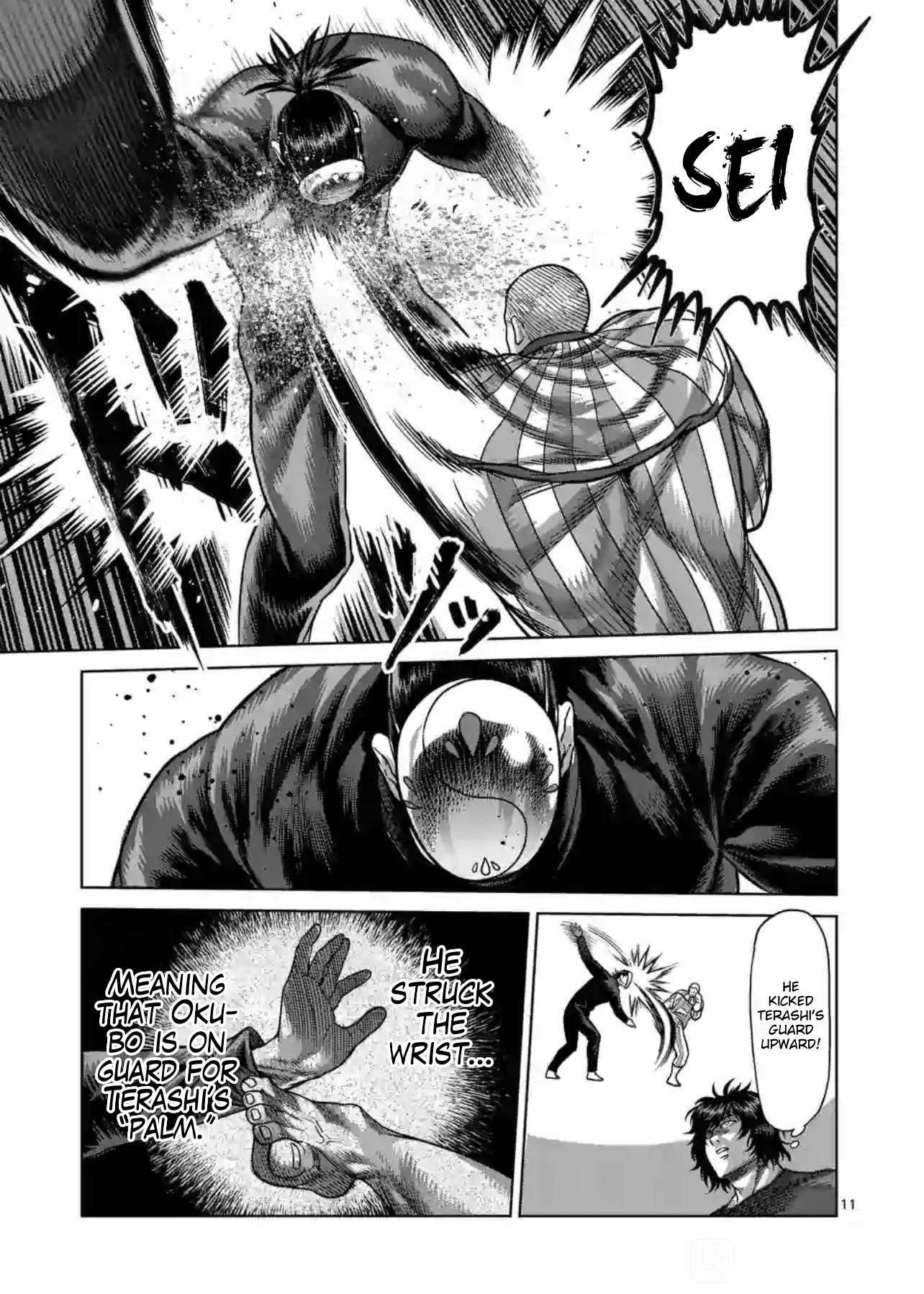 Kengan Omega Chapter 116 page 11 - Chapter 116: The Legend of the Mask