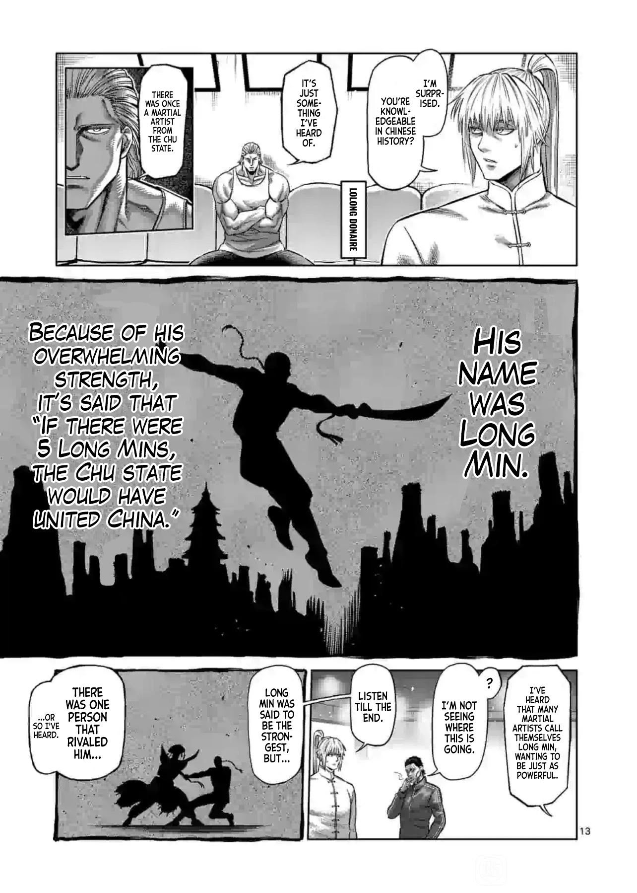 Kengan Omega Chapter 116 page 13 - Chapter 116: The Legend of the Mask