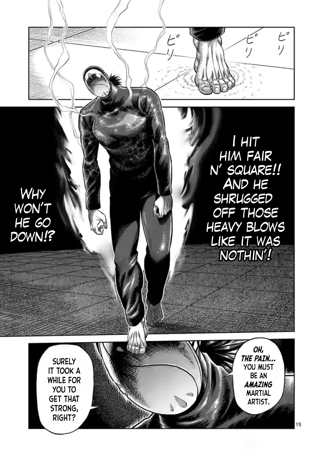 Kengan Omega Chapter 116 page 15 - Chapter 116: The Legend of the Mask