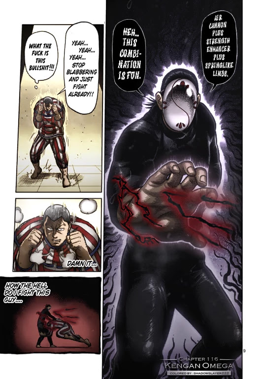 Kengan Omega Chapter 116 page 20 - Chapter 116: The Legend of the Mask