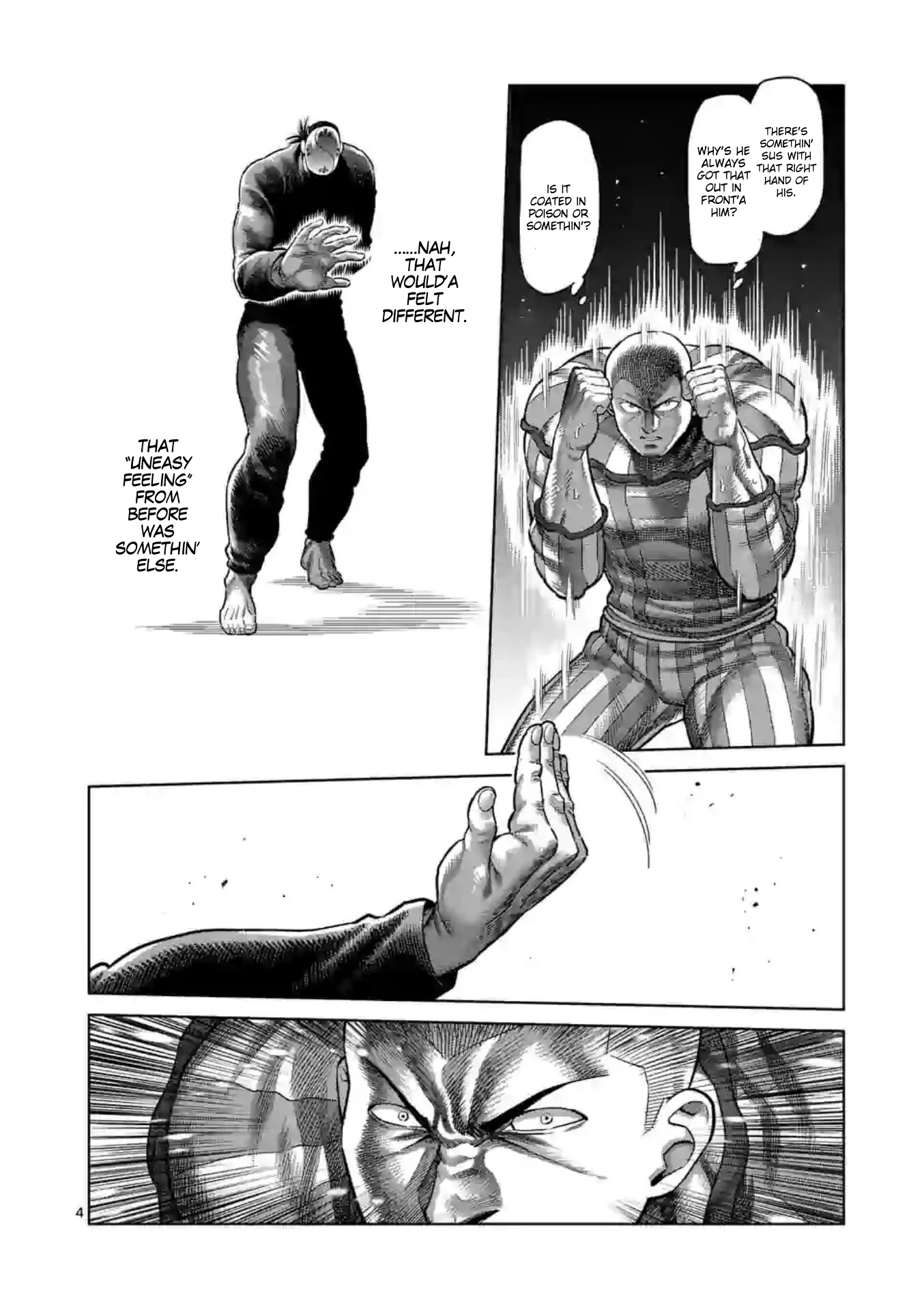 Kengan Omega Chapter 116 page 4 - Chapter 116: The Legend of the Mask