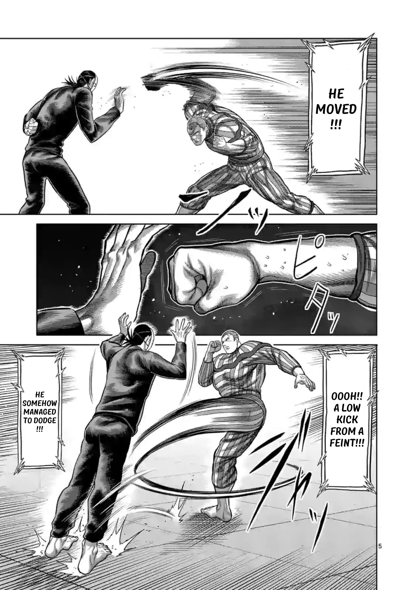Kengan Omega Chapter 116 page 5 - Chapter 116: The Legend of the Mask