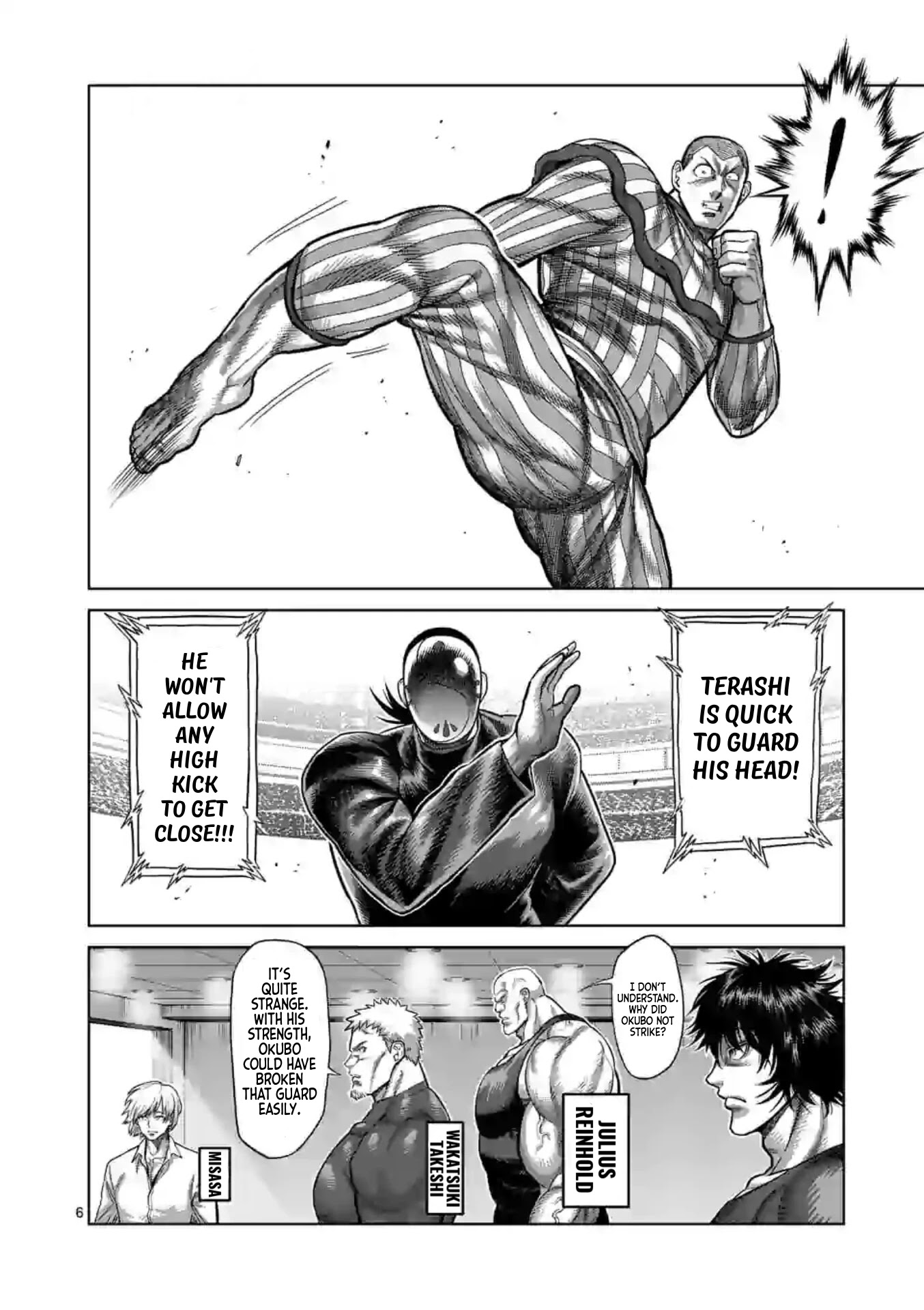 Kengan Omega Chapter 116 page 6 - Chapter 116: The Legend of the Mask