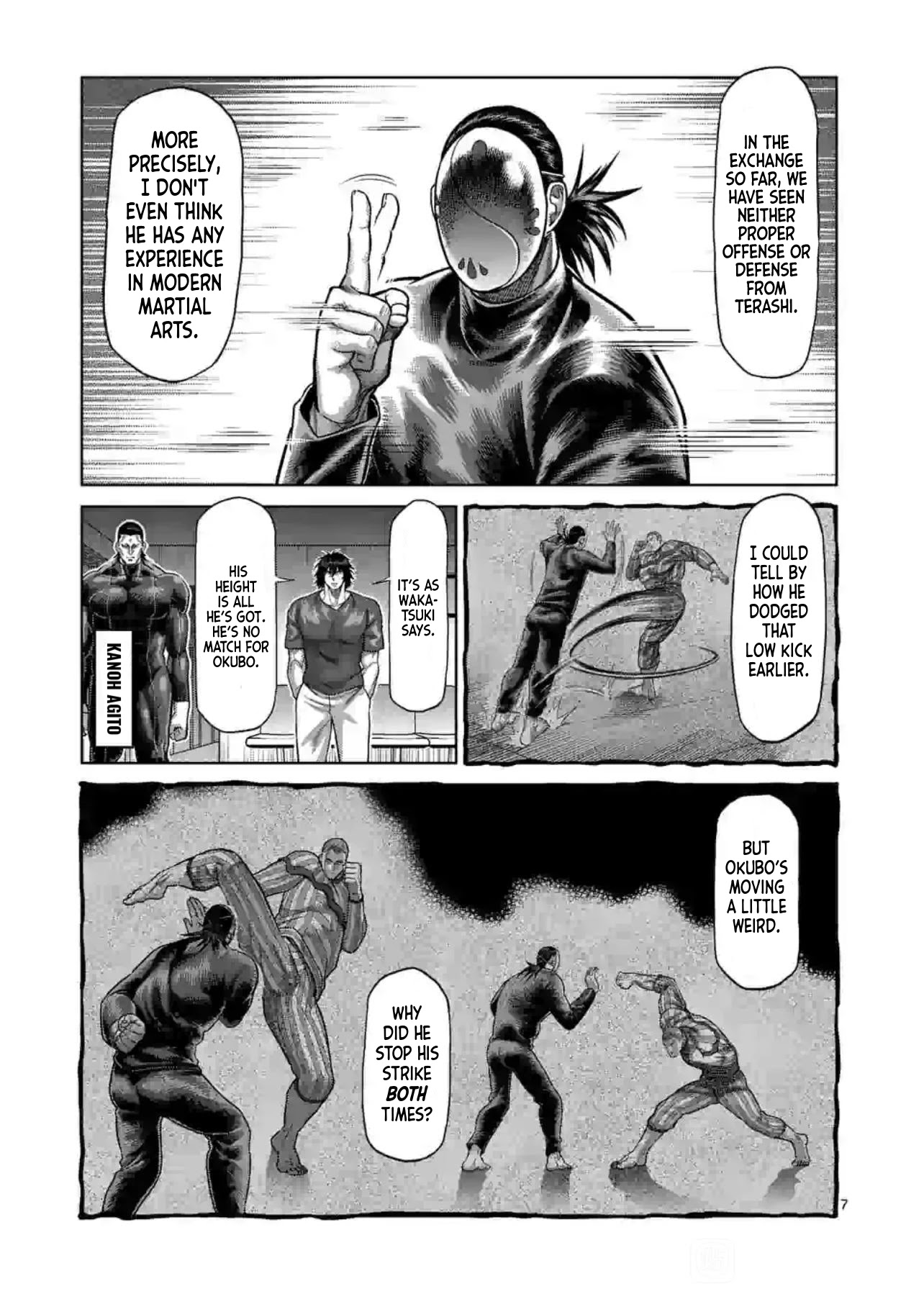 Kengan Omega Chapter 116 page 7 - Chapter 116: The Legend of the Mask