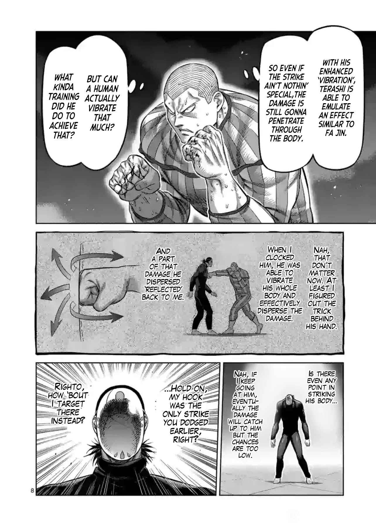 Kengan Omega Chapter 117 page 8 - Chapter 117