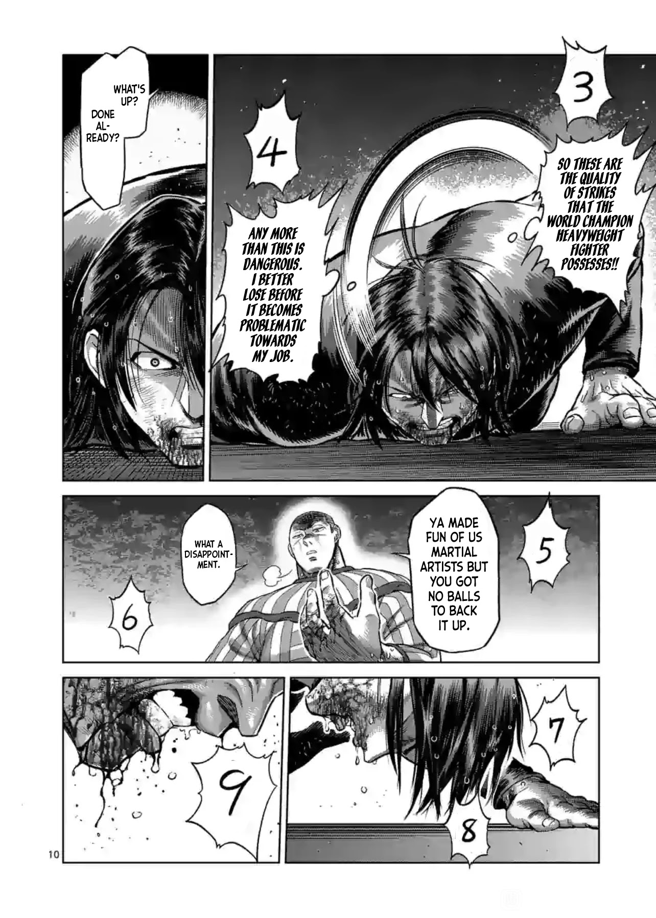 Kengan Omega Chapter 119 page 10 - Chapter 119