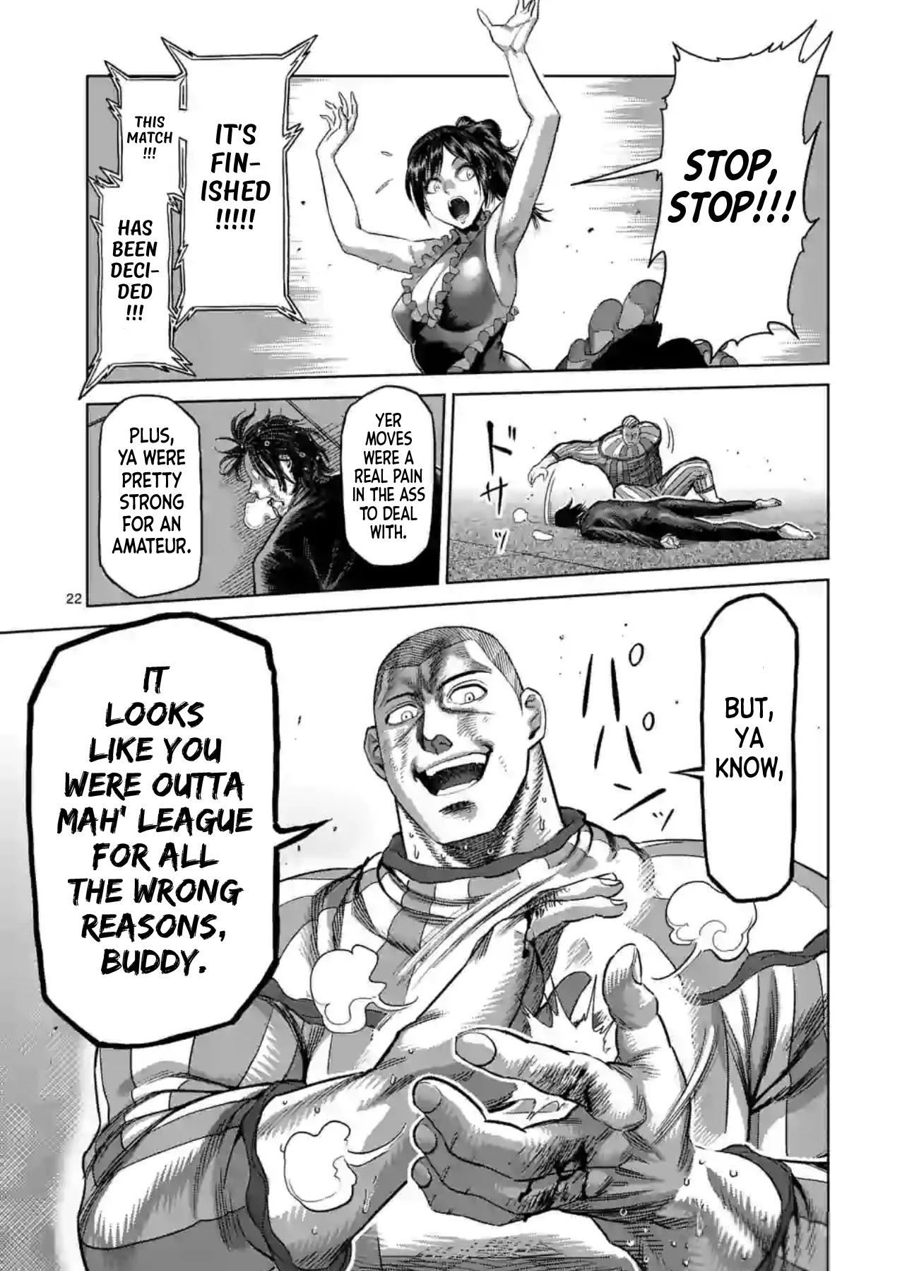 Kengan Omega Chapter 119 page 22 - Chapter 119